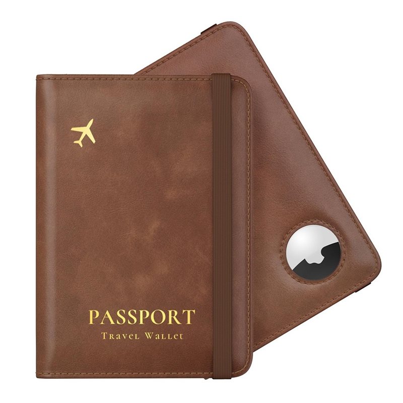 Travel Accessories Rfid - ABRT-Paspoorthouder met RFID-blokkering voor Airtag, slanke