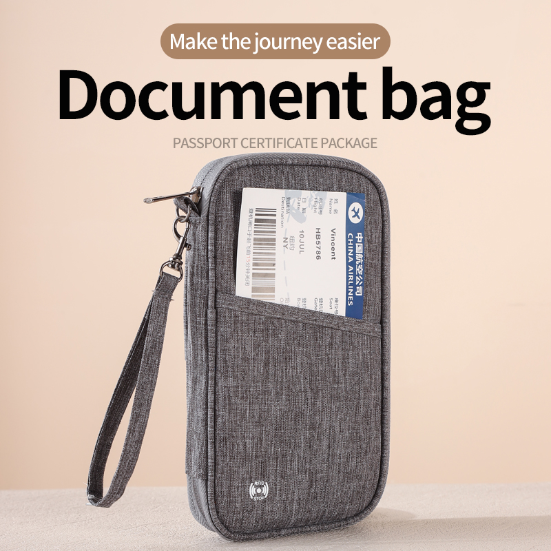 Travel Accessories Rfid - Rfid-blokkerende paspoortportemonnee Paspoorthouder Tas Familie Reisbenodigdheden