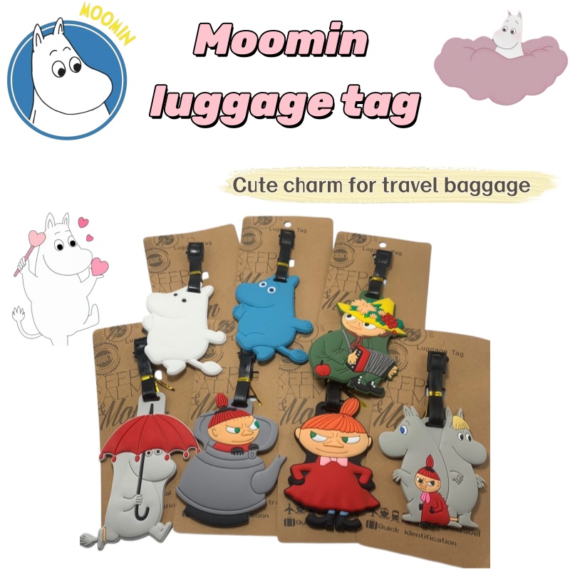 Travel Accessories Gear - Moomin cartoon anime merchandise creatieve persoonlijkheid