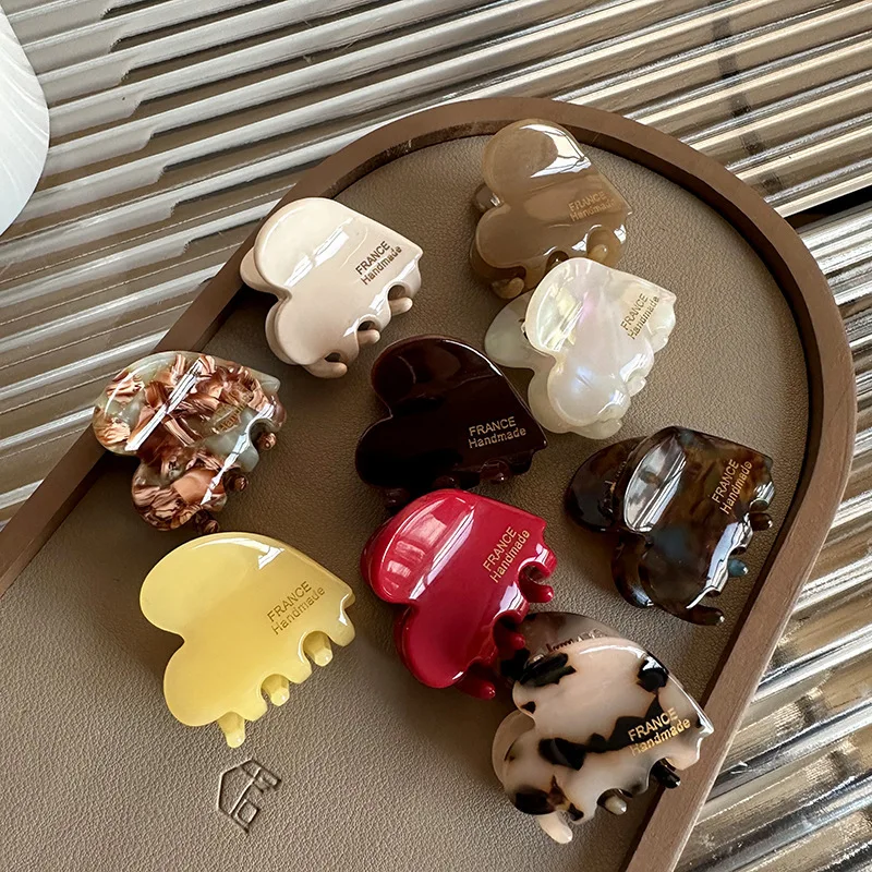 Travel Accessories For 10 Year Old Girl - Kleine Haarklauw Acetaat Haar Krabben Leuke