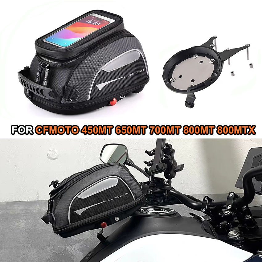 Travel Accessories Logo - Motorfiets Brandstoftank Tas Voor CFMOTO 450MT