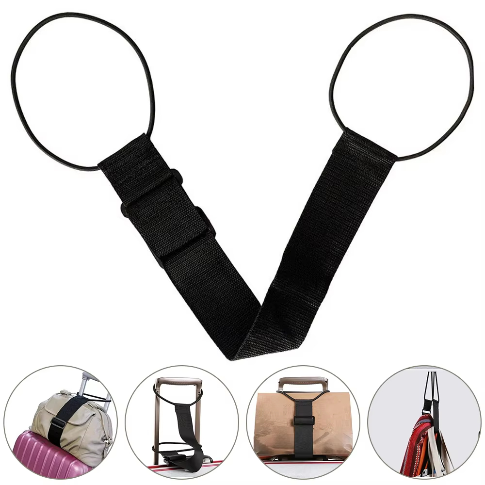 Travel Accessories Plane - 2 stuks verstelbare elastische bagageriem, zware
