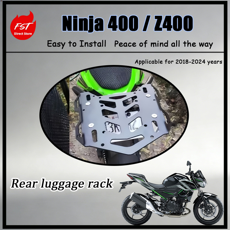 Travel Accessories Gear - VOOR Ninja 400 Z400 18-24 Achterspatbord