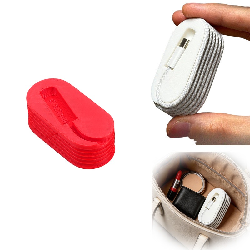 Cable Organizer Travel - 1/2PCS Draagbare Kabel Organizer Anti-Tangle C