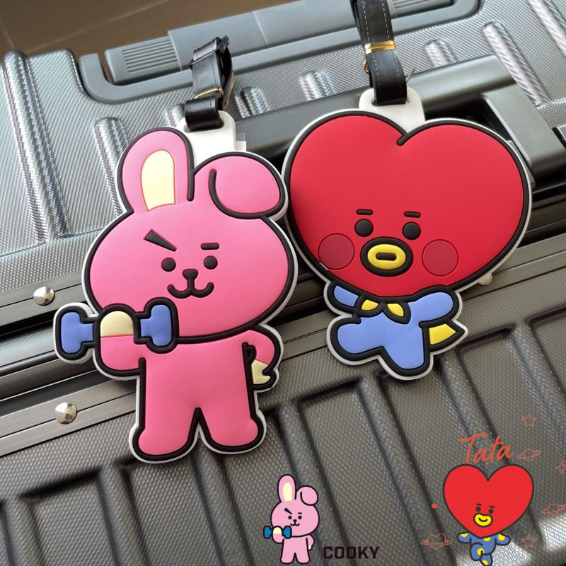 Travel Accessories Deals - BT21 cartoon schattige sleutelhanger Kawaii unisex