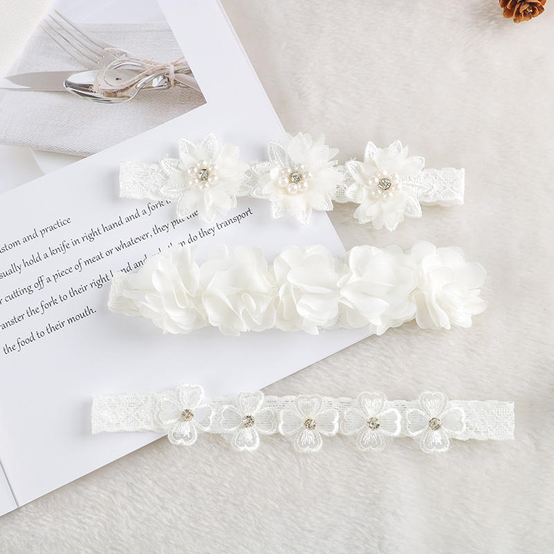Travel Accessories For 10 Year Old Girl - Baby Hoofdband Bloem Strikken Kroon Hoofdbanden