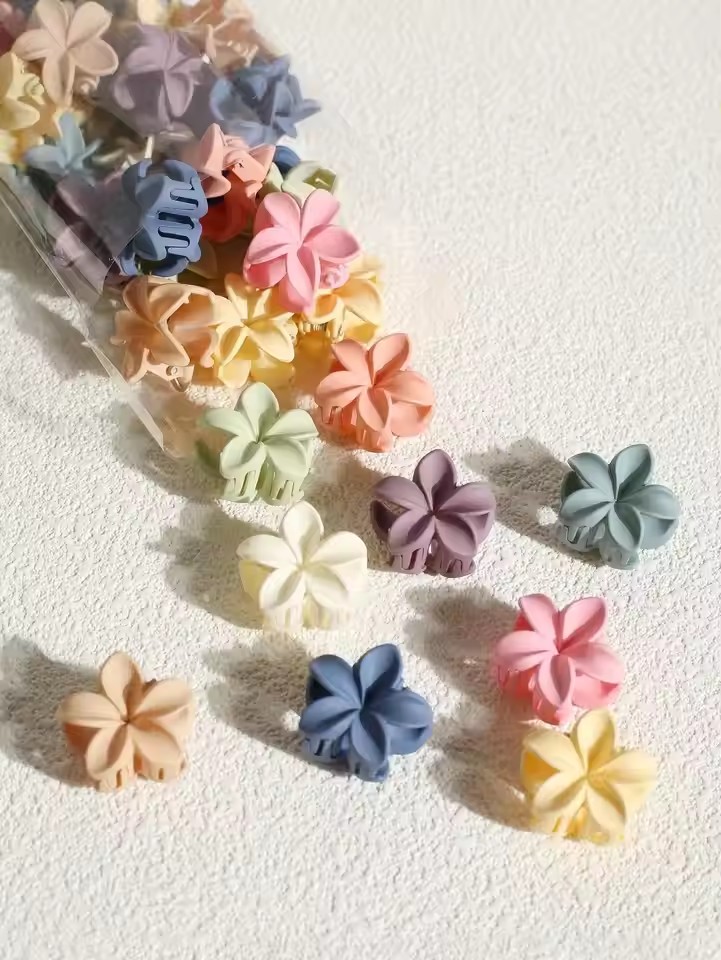 Travel Accessories For Girls - 10/15pcs 4cm Haar Klauw Clips Zoete