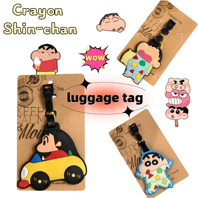 Travel Accessories Logo - Crayon Shin-chan cartoon anime persoonlijkheid mode