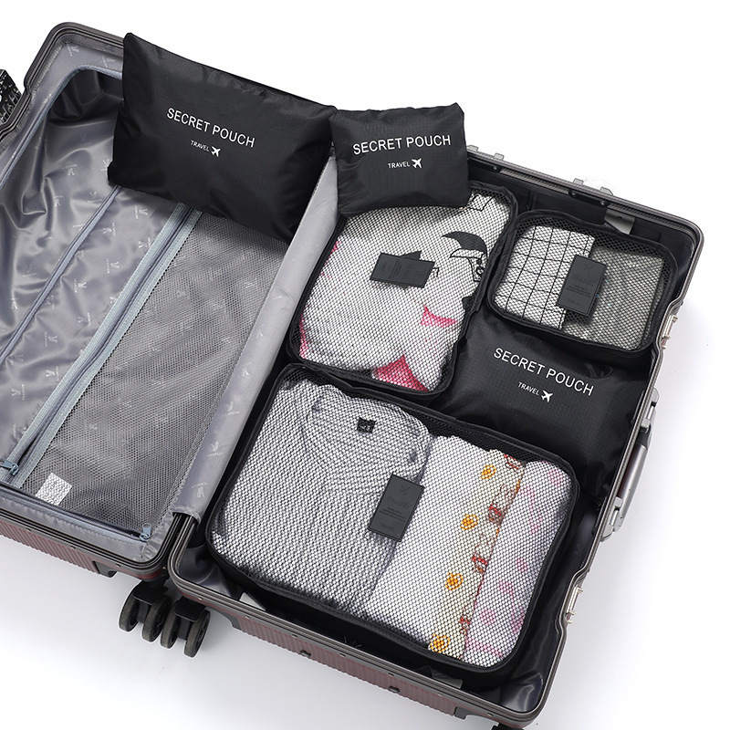 Travel Accessories Gear - 6 sets reisopbergzakken, kleine verpakkingsblokjes voor