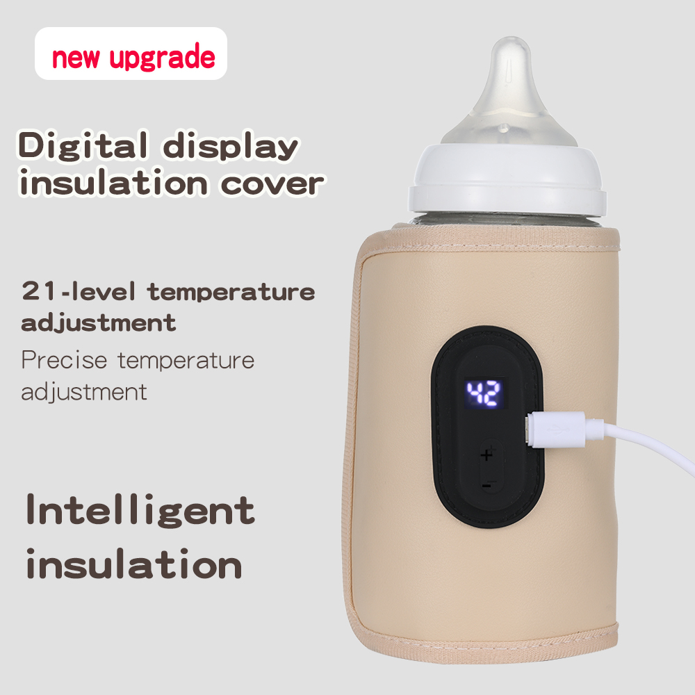 Travel Accessories For 3 Year Old - Babymelkverwarmer Babyvoedingsflessenverwarmer, draagbare USB-flessenwarmer voor in