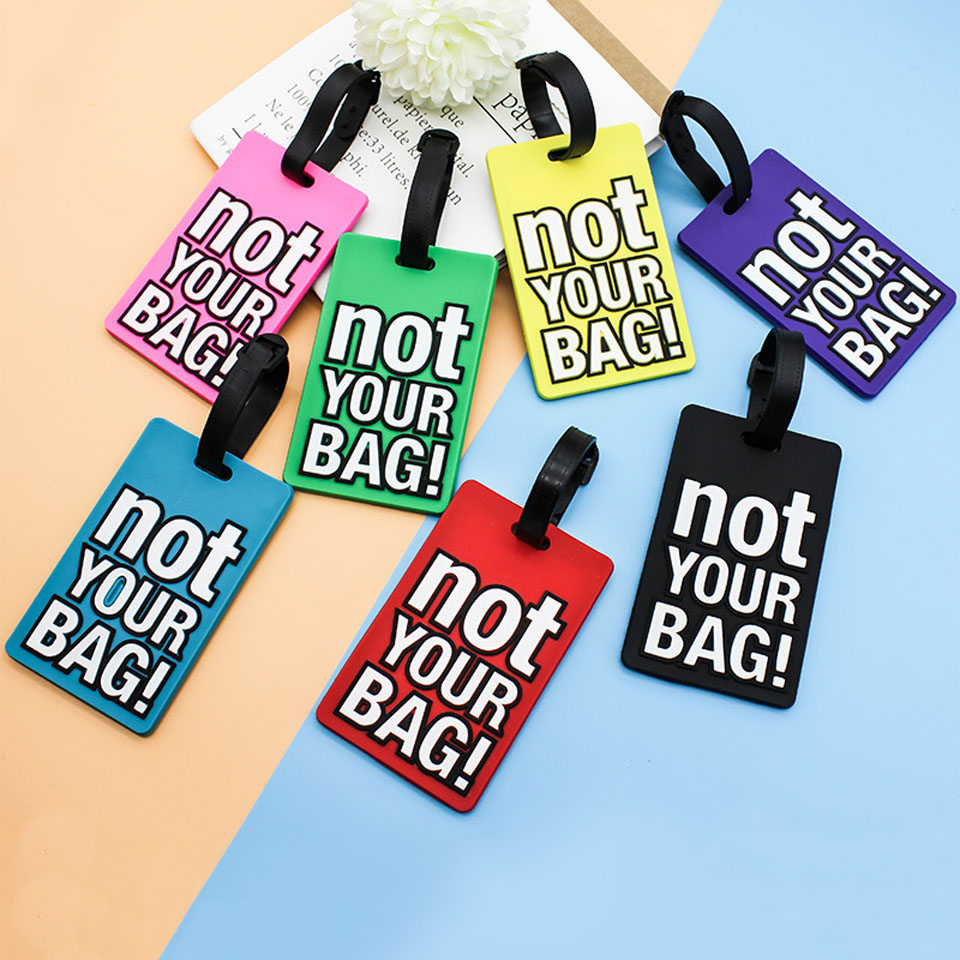 Travel Accessories Logo - Creatieve Letter Niet Uw Tas Reisaccessoires