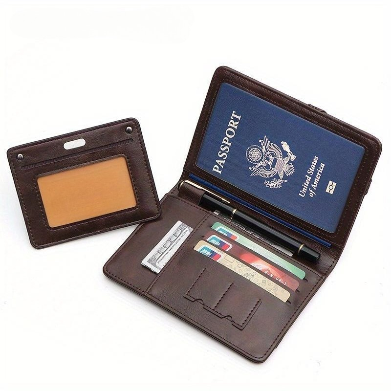 Travel Accessories Rfid - 1PC lichtgewicht paspoortportemonnee RFID-blokkering met meerdere