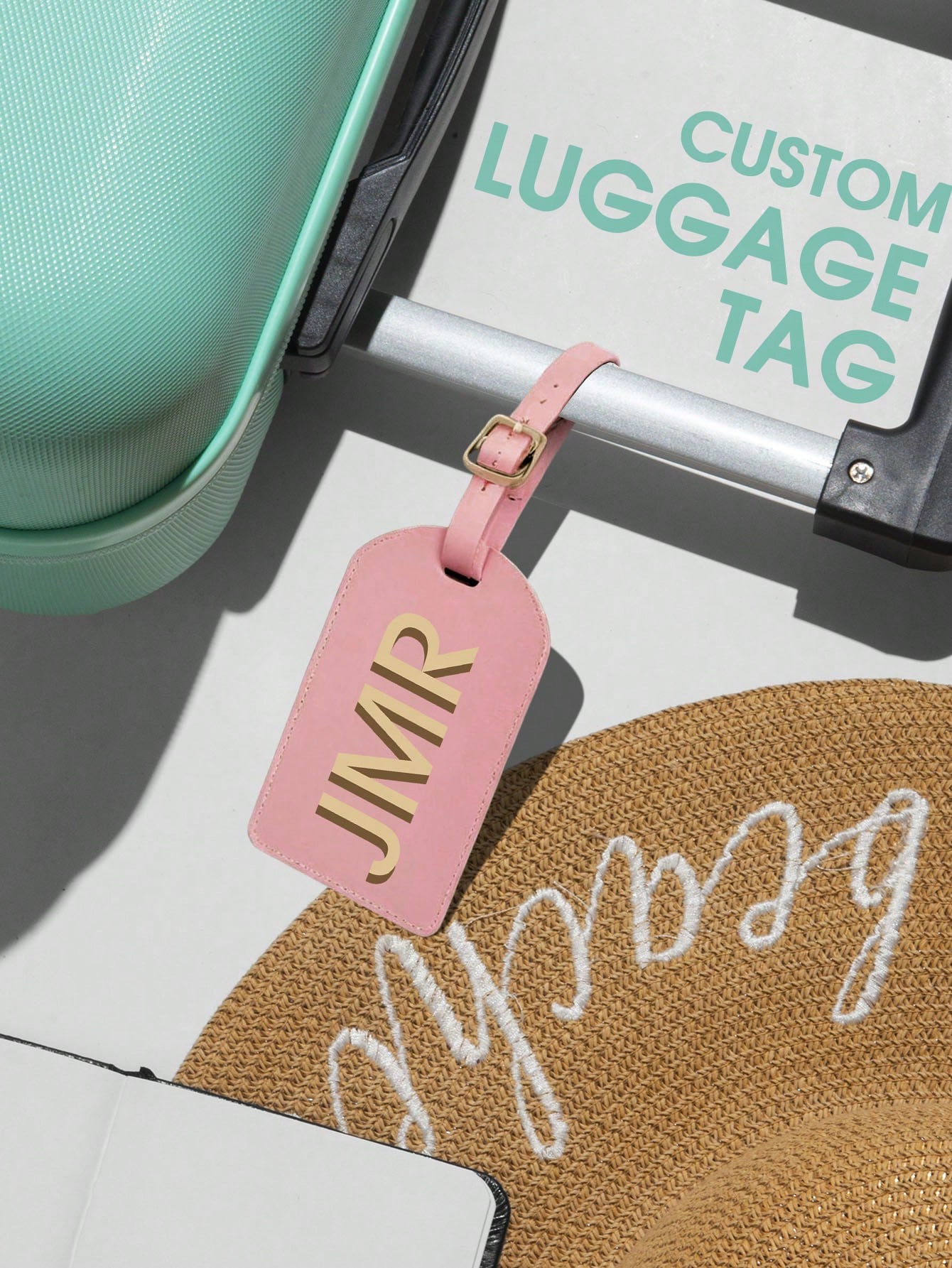 Gepersonaliseerde initialen ba - Travel Accessories Logo recensie en prijs