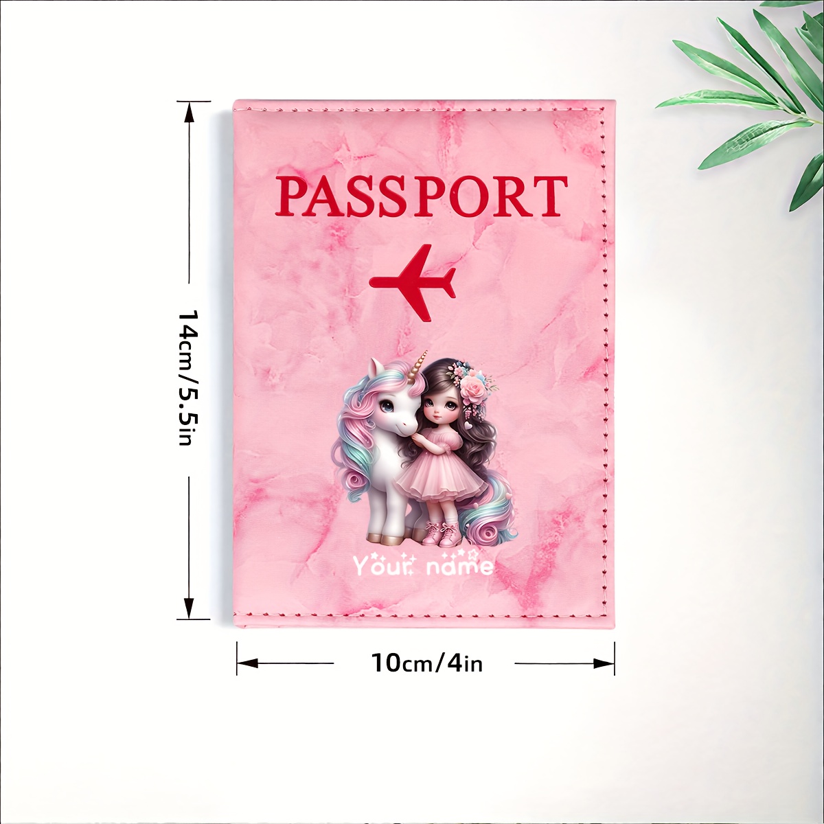 Unicorn Girl-patroon PU-paspoo - Travel Accessories Gear recensie en prijs