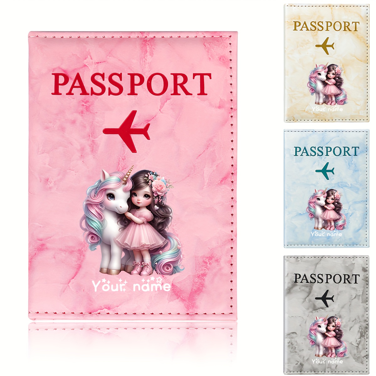 Unicorn Girl-patroon PU-paspoo - Travel Accessories Gear recensie en prijs
