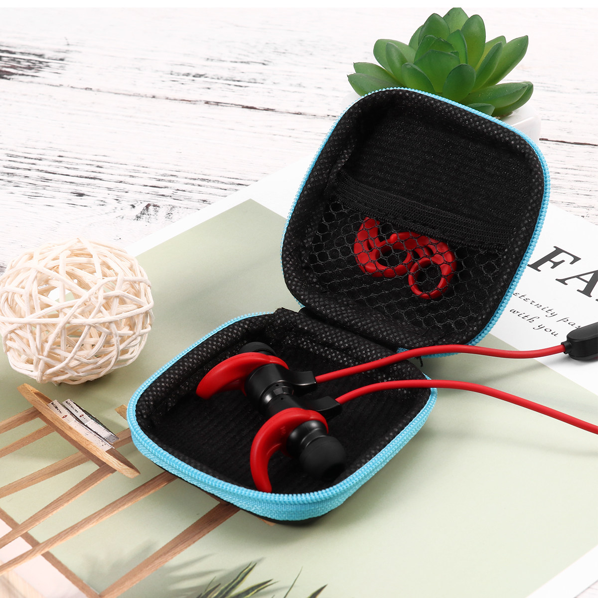 5-delige mini oordopjes opberg - Cable Organizer Travel recensie en prijs