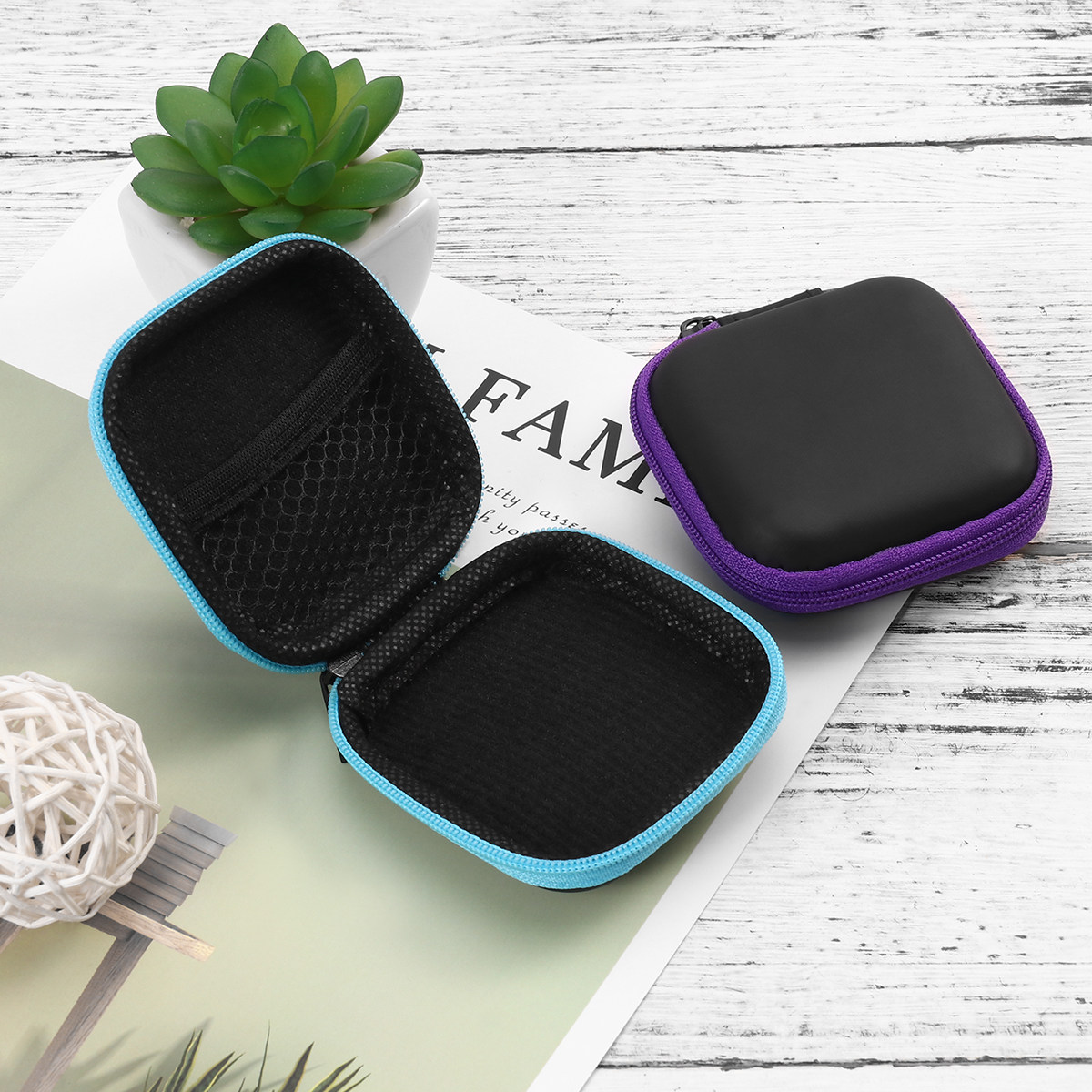 5-delige mini oordopjes opberg - Cable Organizer Travel recensie en prijs