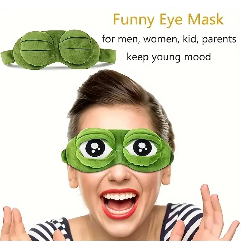 Kikkervormig oogmasker feestsp - Travel Accessories Deals recensie en prijs