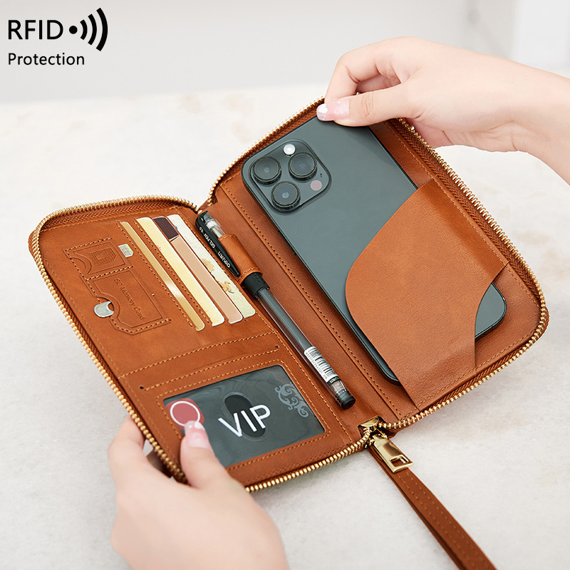 Nieuwe Lederen Paspoorthoes Rf - Travel Accessories Rfid recensie en prijs