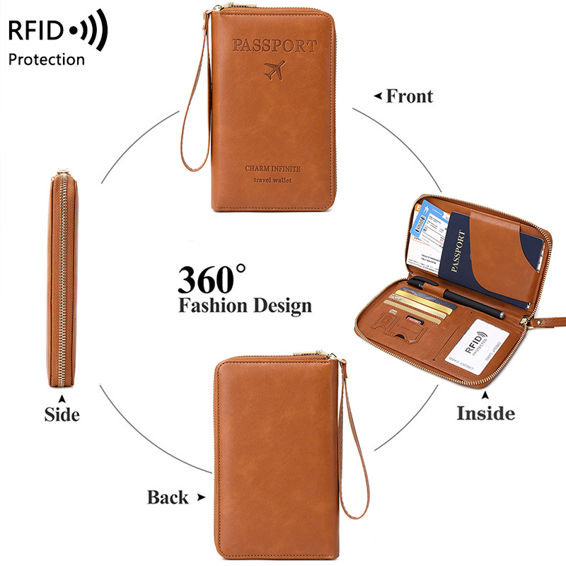 Nieuwe Lederen Paspoorthoes Rf - Travel Accessories Rfid recensie en prijs