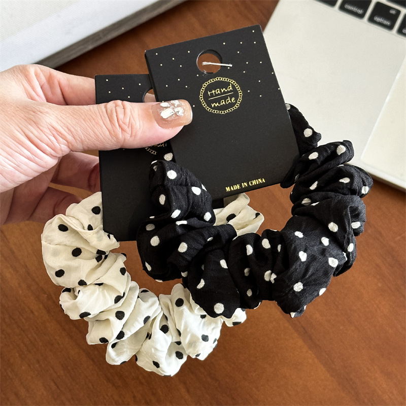 11 Cm/14 Cm Dot Doek Scrunchie - Travel Accessories For Girls recensie en prijs