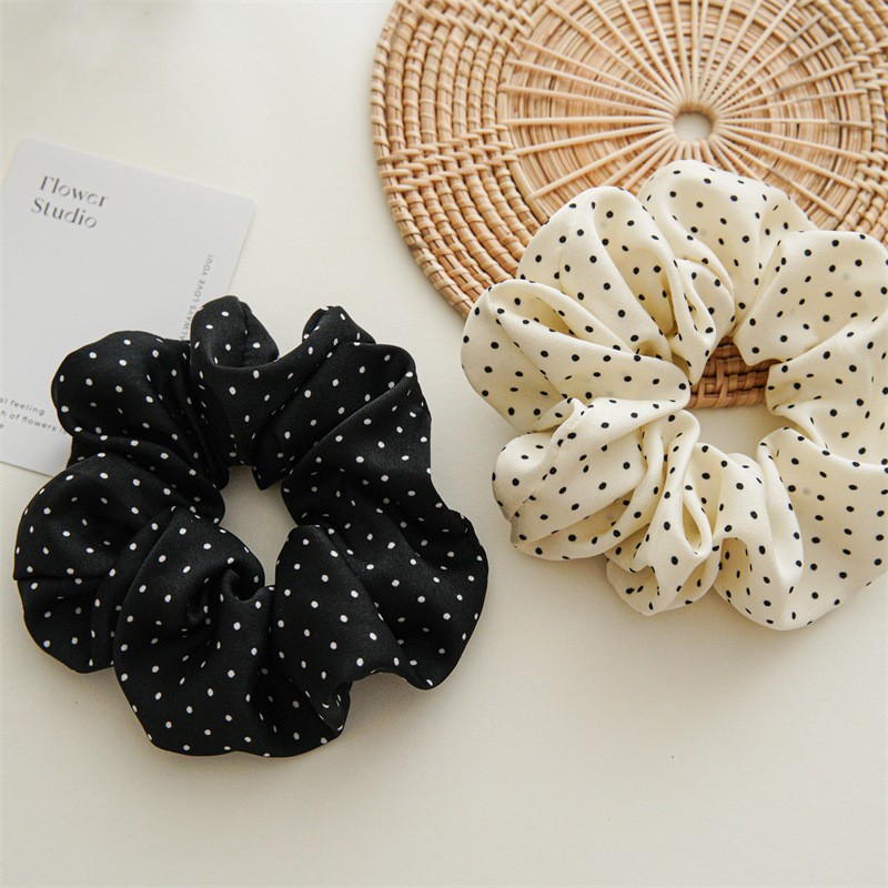 11 Cm/14 Cm Dot Doek Scrunchie - Travel Accessories For Girls recensie en prijs