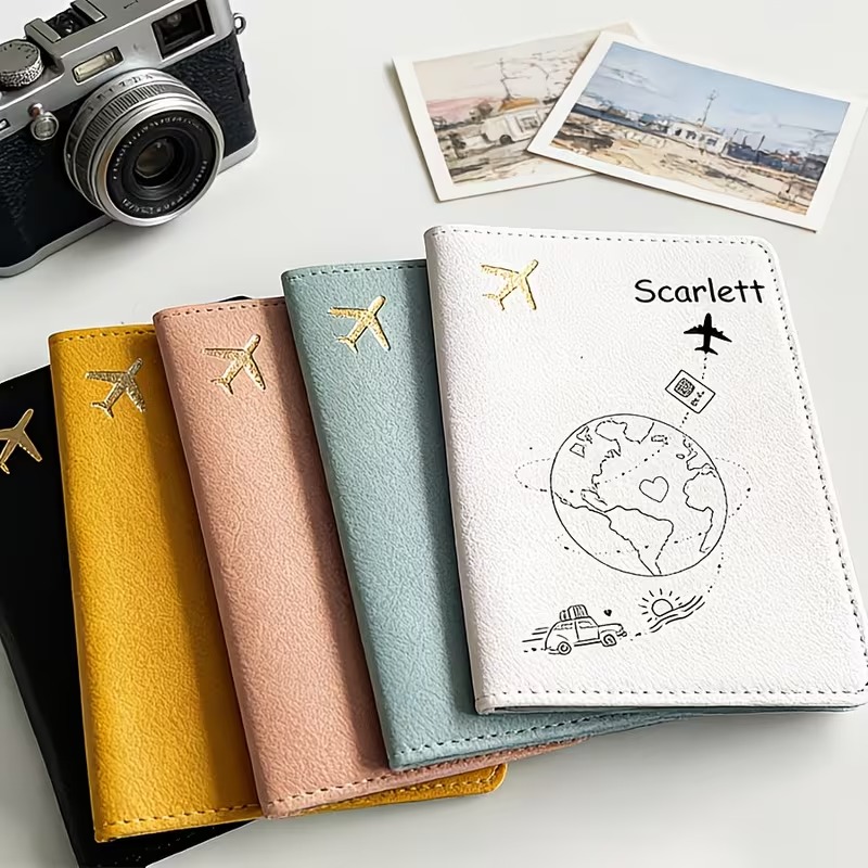 Aangepaste naamtekst paspoorth - Travel Accessories Plane recensie en prijs