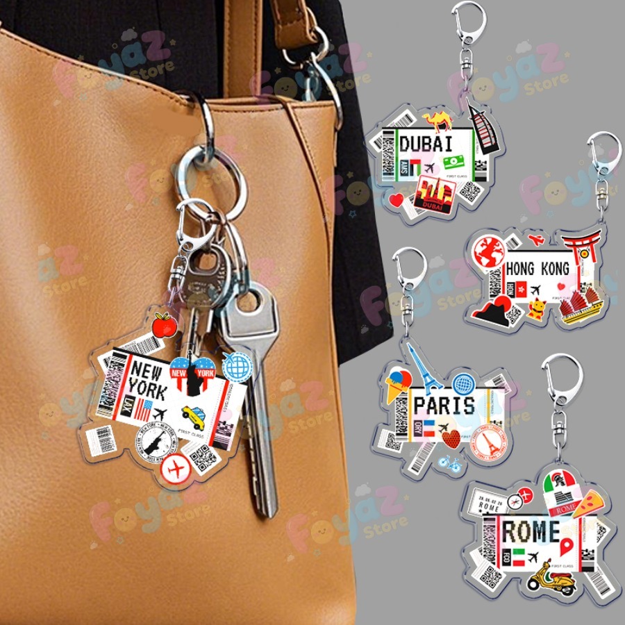 Retro Reizen Vliegtuig Sleutel - Travel Accessories Plane recensie en prijs