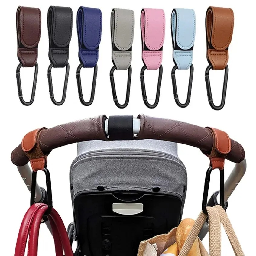 2 stuks lederen winkelwagenhak - Travel Accessories For Baby recensie en prijs