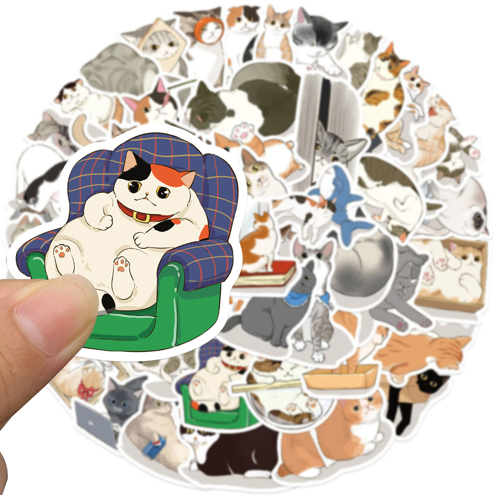 50 stks Leuke Bootie Kat Stick - Sticker Luggage Decorative recensie en prijs