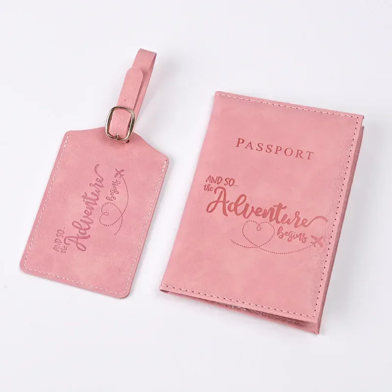 Nieuwe paarse PU lederen paspo - Travel Accessories Gear recensie en prijs