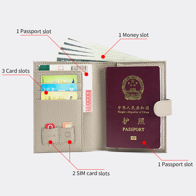 Echt Koe Lederen Paspoorthoude - Travel Accessories Rfid recensie en prijs