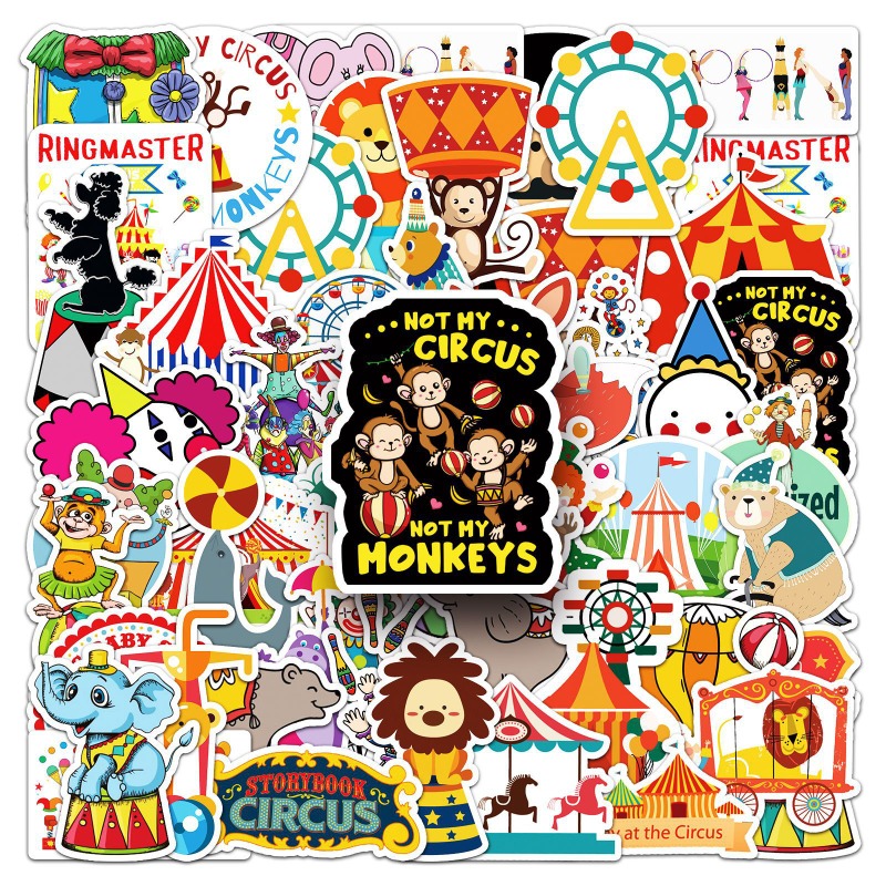 The Amazing Digital Circus Pom - Sticker Luggage Decorative recensie en prijs