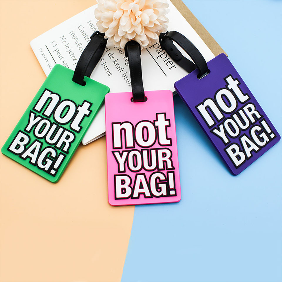 Creatieve Letter Niet Uw Tas R - Travel Accessories Logo recensie en prijs