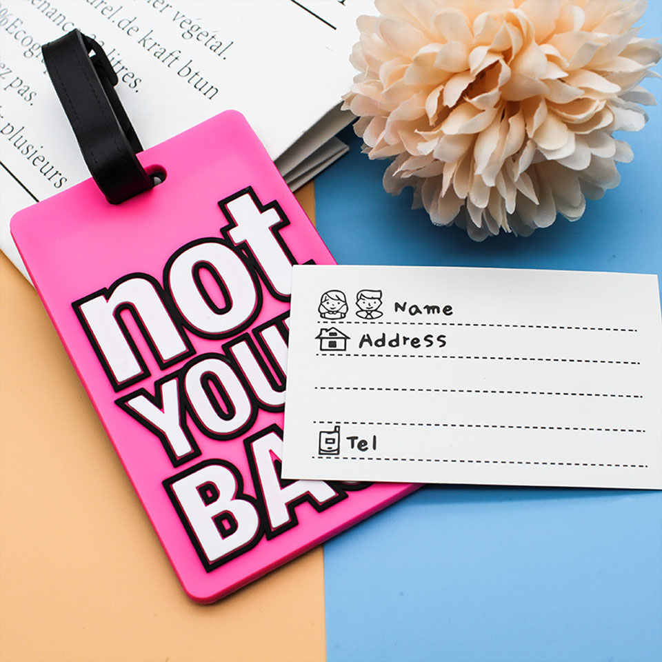 Creatieve Letter Niet Uw Tas R - Travel Accessories Logo recensie en prijs