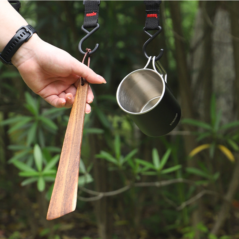 Houten Spatel Draagbare Turner - Travel Kitchen Accessories recensie en prijs