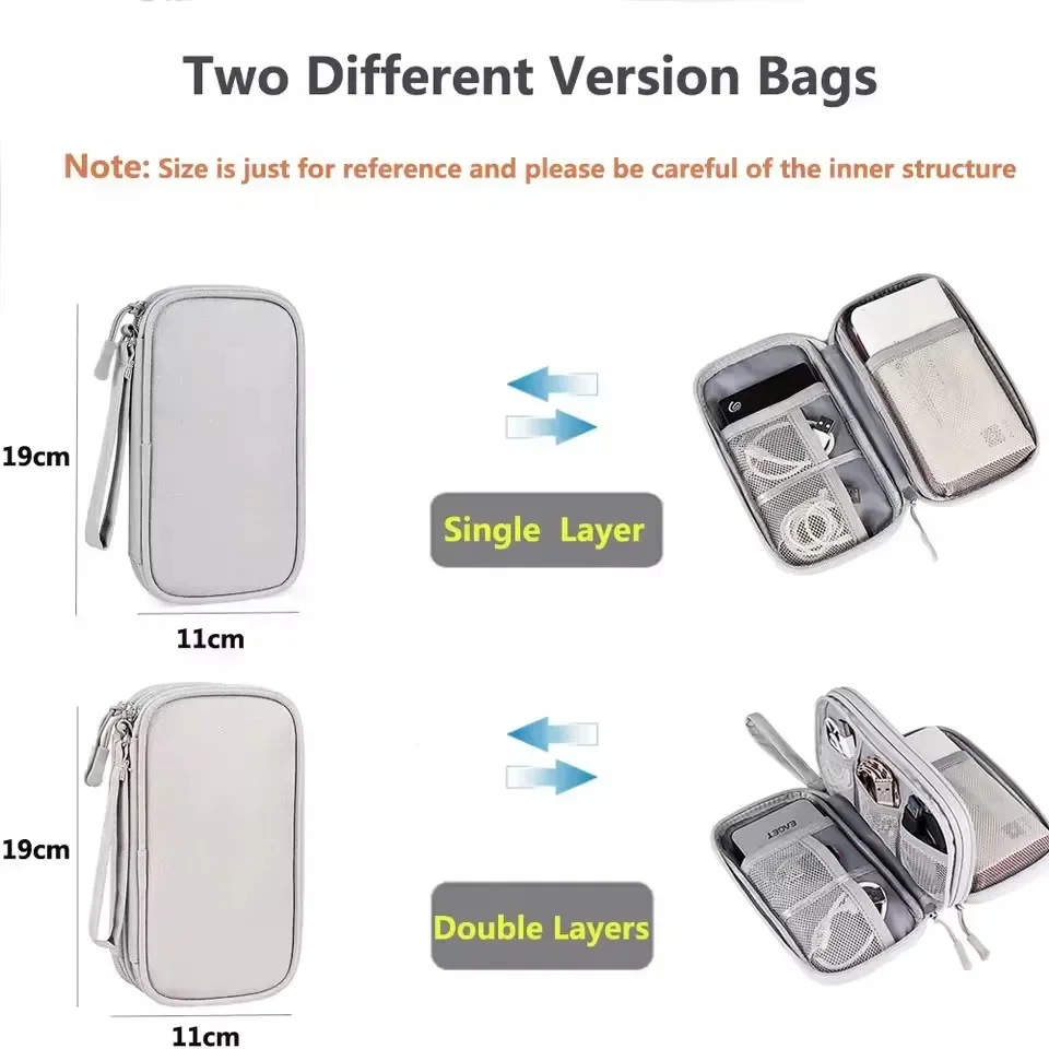 Reiskabeltas Draagbare Digital - Cable Organizer Travel recensie en prijs