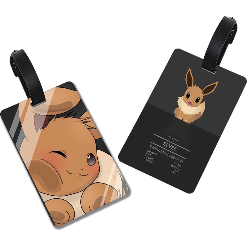 Pokemons Cartoon Bagagelabel K - Travel Accessories Logo recensie en prijs