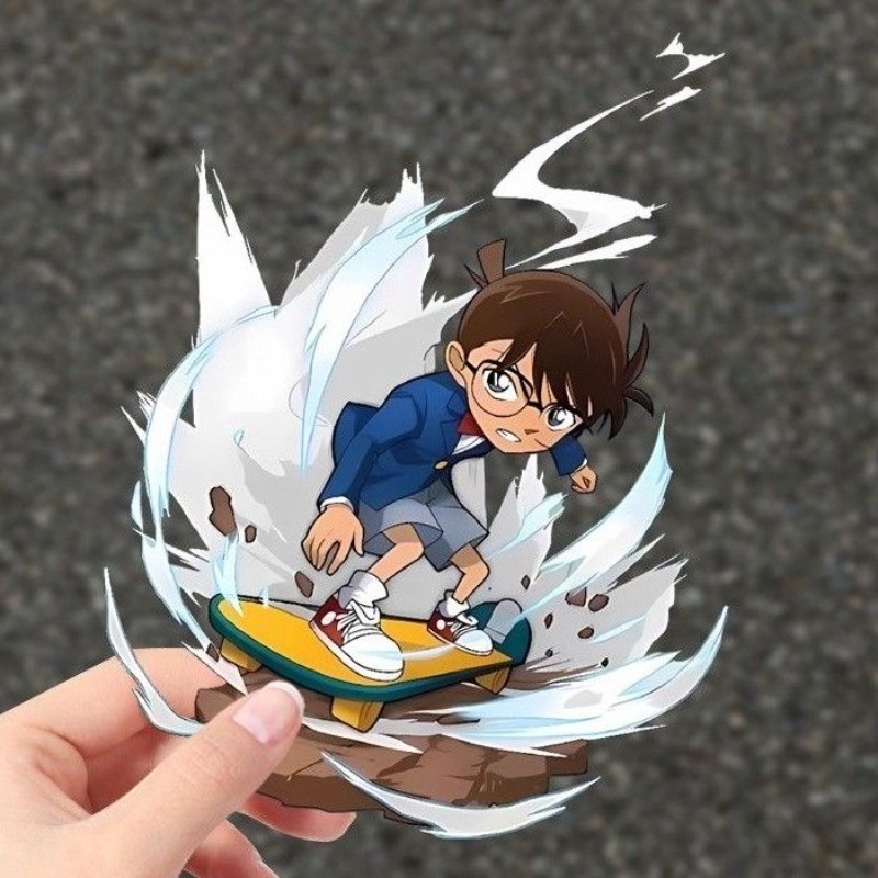 Detective Conan Cartoon Skateb - Sticker Luggage Decorative recensie en prijs