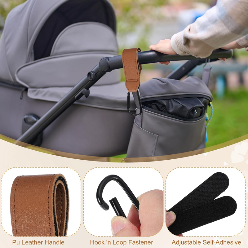 2 stuks lederen karrenhaken ki - Travel Accessories For 3 Year Old recensie en prijs