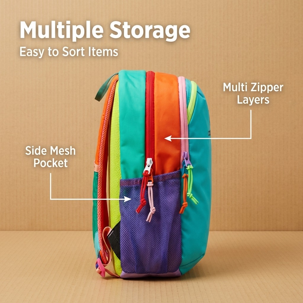 12L kinderrugzak, kleine capac - Travel Accessories Logo recensie en prijs