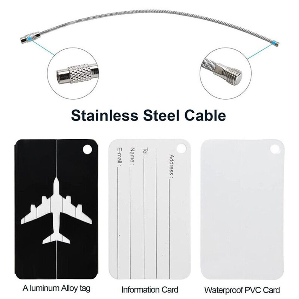 Aluminium Reisbagagelabels Her - Travel Accessories Logo recensie en prijs