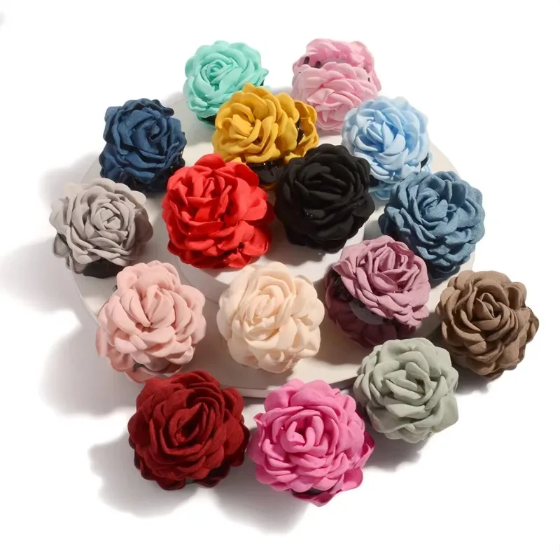 Franse Stof Rose Bloem Haar Kl - Travel Accessories For Girls recensie en prijs