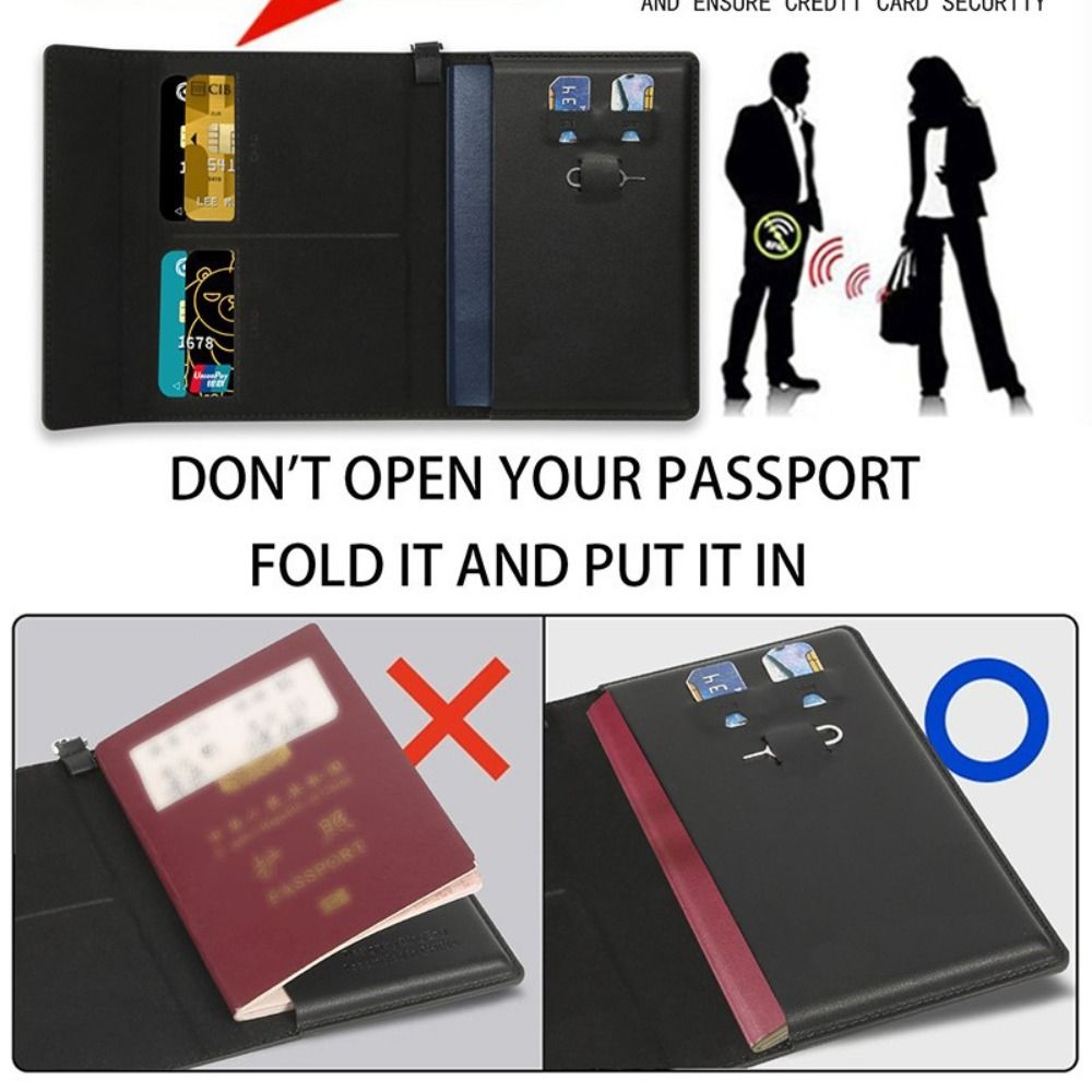Effen kleur paspoorthouder RFI - Travel Accessories Rfid recensie en prijs