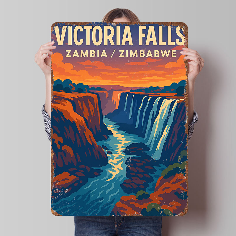 Victoria Falls Reistinplate Po - Travel Accessories Victoria recensie en prijs