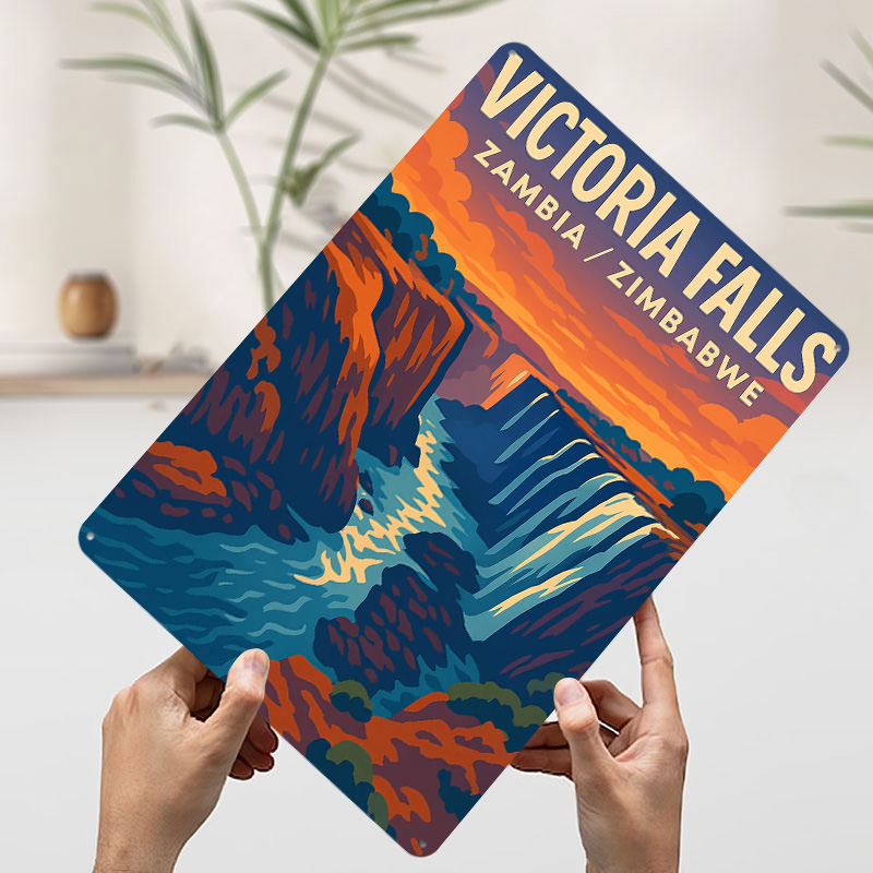 Victoria Falls Reistinplate Po - Travel Accessories Victoria recensie en prijs