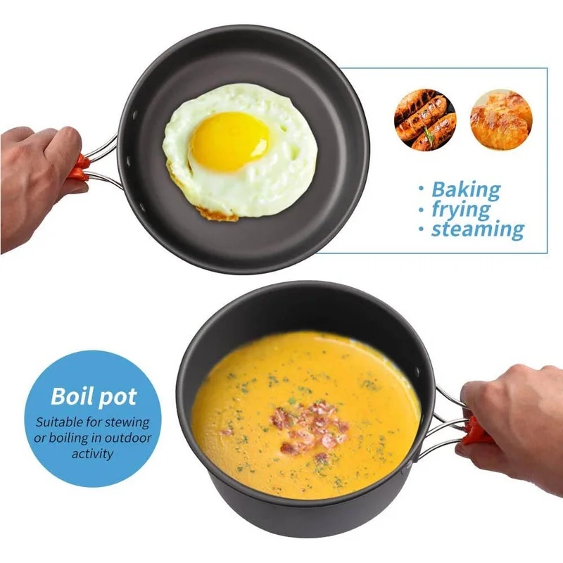 Campingkookset Campingkookgere - Travel Kitchen Accessories recensie en prijs