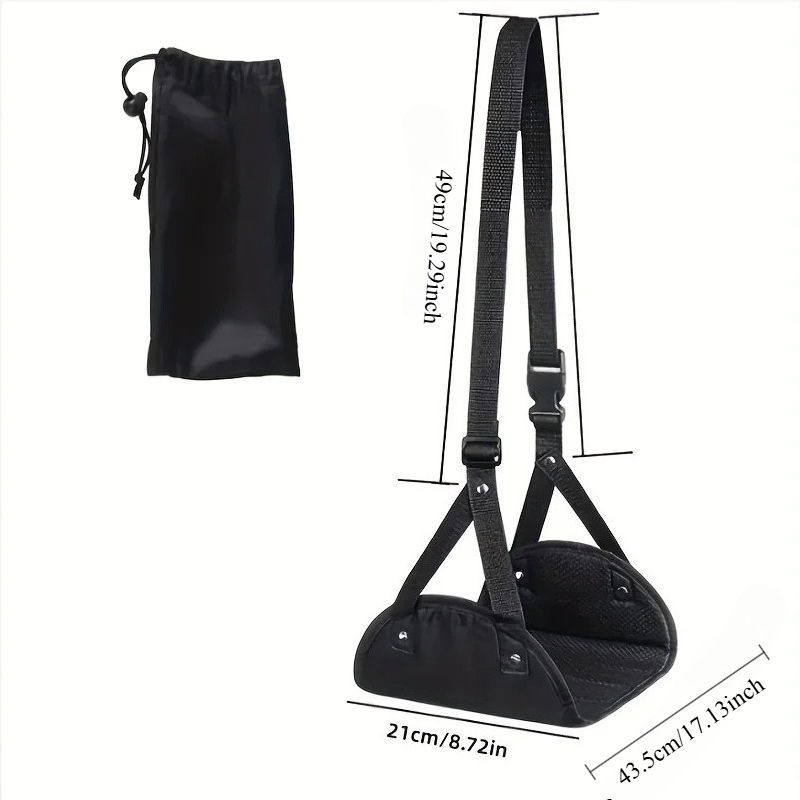Comfortabele vliegtuigvoethang - Travel Accessories Plane recensie en prijs